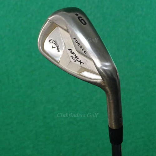 Callaway Apex Pro '19 Forged Raw Double Dot Single 9 Iron Nippon Steel X Stiff
