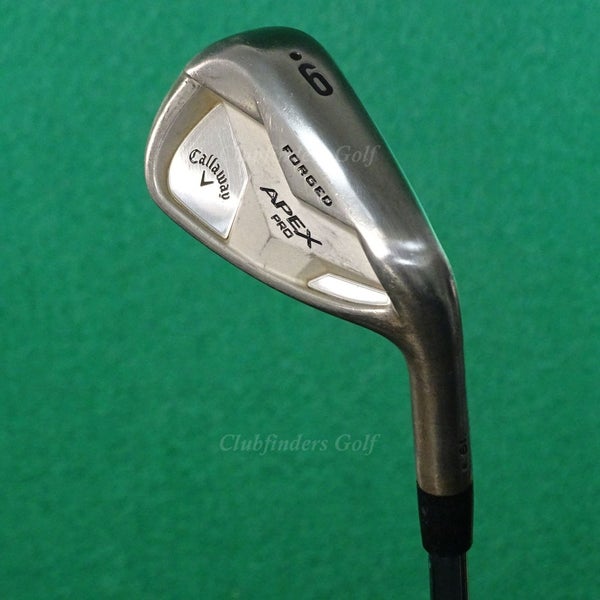 Callaway Apex Pro '19 Forged Raw Double Dot Single 9 Iron Nippon Steel X Stiff