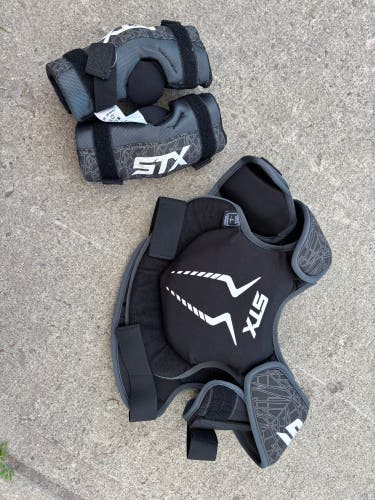 STX Lacrosse Shoulder and chest pads, Elbow Pads