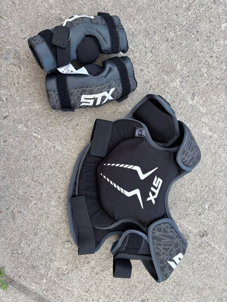 STX Lacrosse Shoulder and chest pads, Elbow Pads