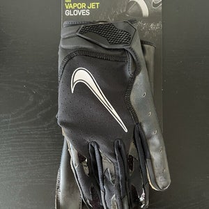 Nike Vapor Jet Wide Receiver Gloves Black Men's Size 2XL CZ8154-091