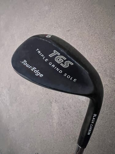 Tour Edge TGS Black Carbon 60° Lob Wedge
