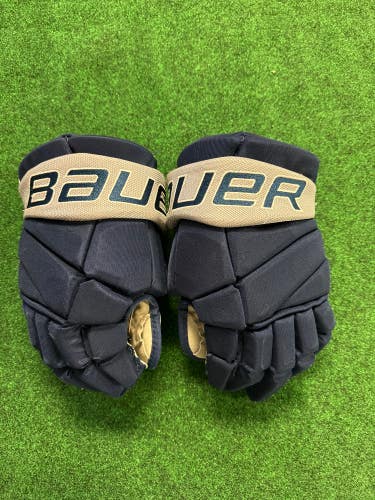 Blue Senior Bauer Vapor Elite Gloves 13" (Used) | Worcester Railers