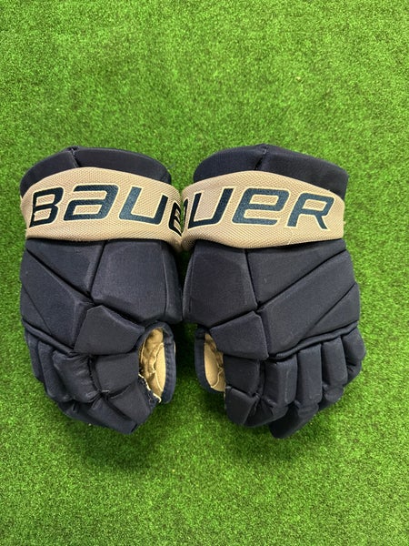 Blue Senior Bauer Vapor Elite Gloves 13" (Used) | Worcester Railers
