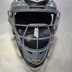 Used All-Star MVP2500-1 7-7 1/2 Catchers Helmet w/Mask Black One Size 11497-S000151003