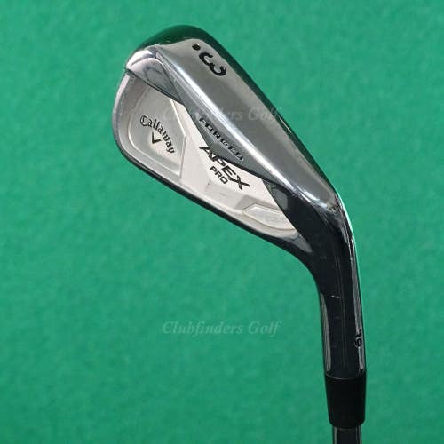Callaway Apex Pro '19 Forged Single 3 Iron TT Tour Issue DG S400 Steel Stiff