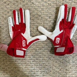 Red XL Adult  Gloves (New)