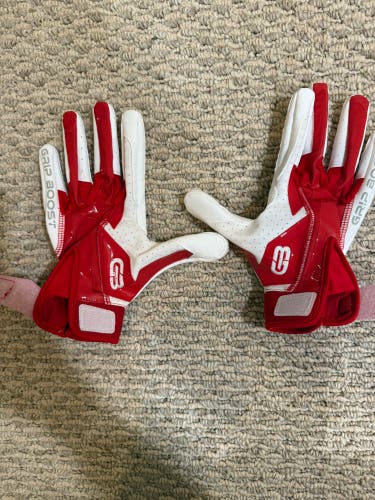 Red XL Adult Gloves (New)