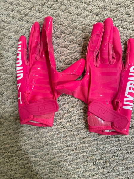 Pink XL Adult  Gloves (Used)