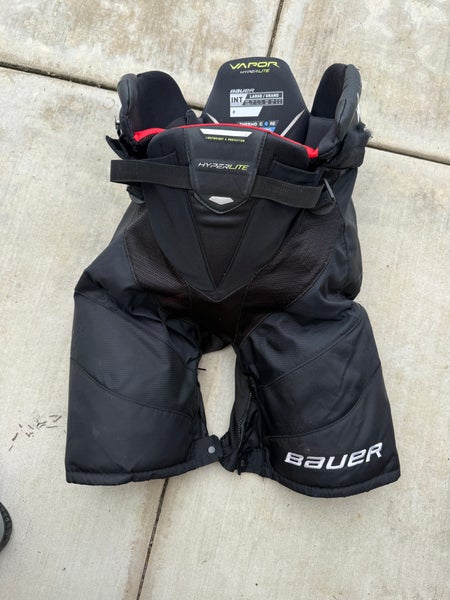 Large Intermediate Bauer Vapor Hyperlite Hockey Pants  (Used)