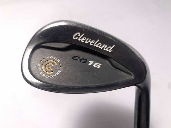 Cleveland CG16 Black Pearl Gap Wedge GW 46* 8 Traction Wedge Steel Mens RH