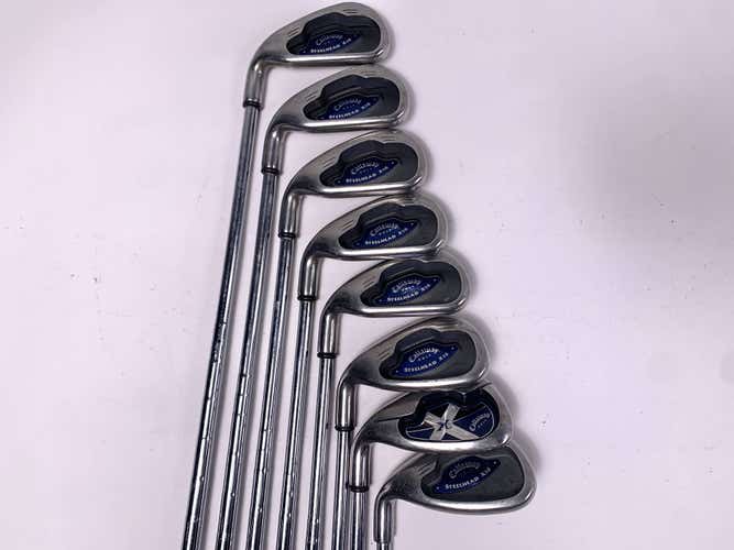 Callaway X-16 Iron Set 3-PW Regular Steel Mens LH