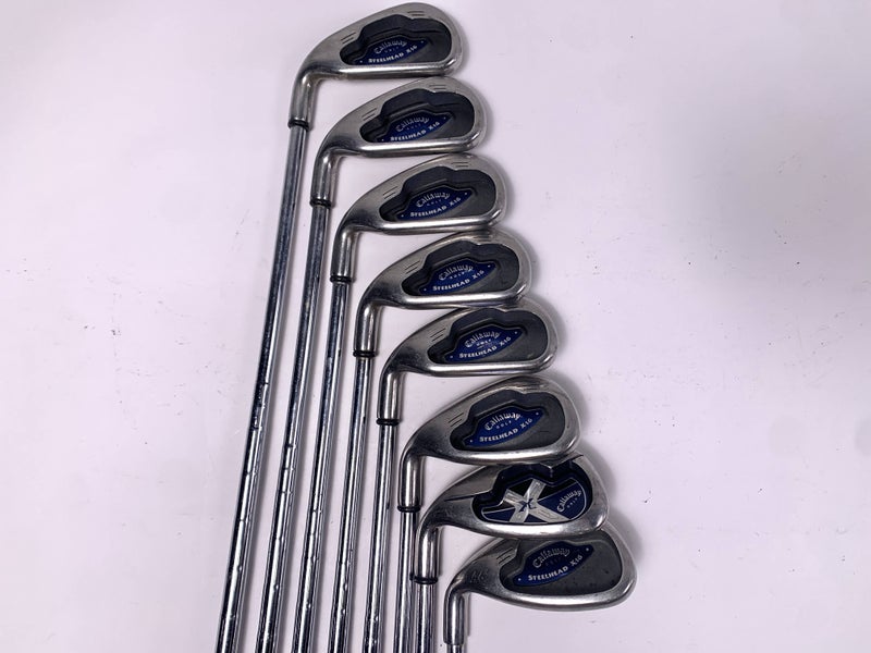 Callaway X-16 Iron Set 3-PW Regular Steel Mens LH