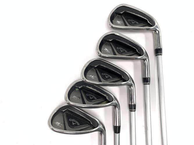 Callaway X2 Hot Iron Set 6-PW+GW Ladies Graphite Womens RH No 8 iron