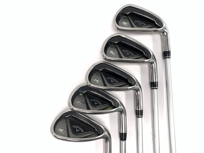 Callaway X2 Hot Iron Set 6-PW+GW Ladies Graphite Womens RH No 8 iron