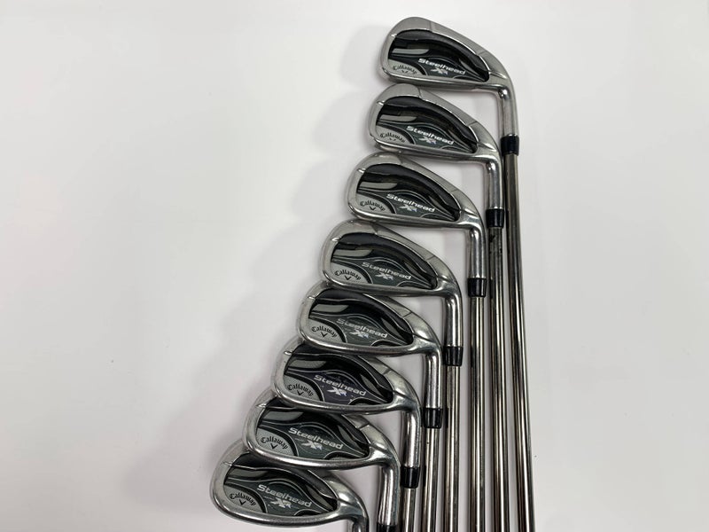Callaway Steelhead XR Iron Set 4-PW+GW Recoil ES 460 F3 Regular Graphite Mens RH