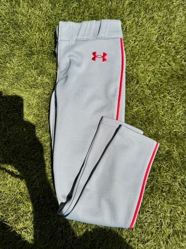 Under Armour Boys Gameday Vanish Piped Baseball Pants YXS New