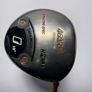 Honma 460RF Titanium Twin Marks Driver 10* Accra Dymatch M3 Regular Mens RH