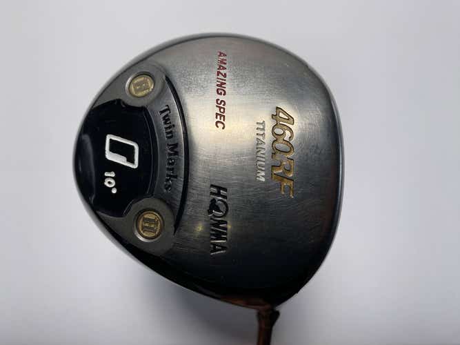 Honma 460RF Titanium Twin Marks Driver 10* Accra Dymatch M3 Regular Mens RH