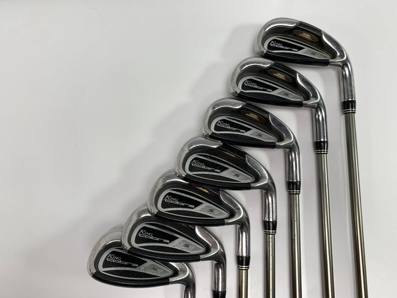 Cobra S9 Iron Set 5-PW+GW Graphite Design YS-5.1+ 55g Senior Graphite Mens RH