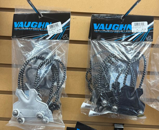 Vaughn Goalie Bungee Toe Tie Set