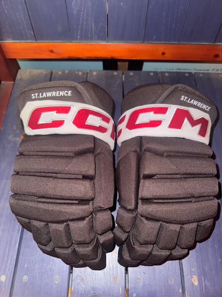 New CCM Gloves 13" St. Lawrence University NCAA D1 Team Issued.