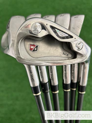 Wilson Staff NC6 Iron Set 6-S / Mitsubishi Rayon Regular Graphite