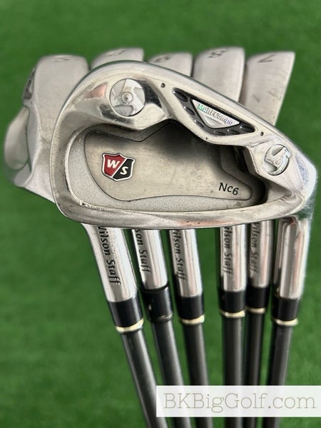 Wilson Staff NC6 Iron Set 6-S / Mitsubishi Rayon Regular Graphite