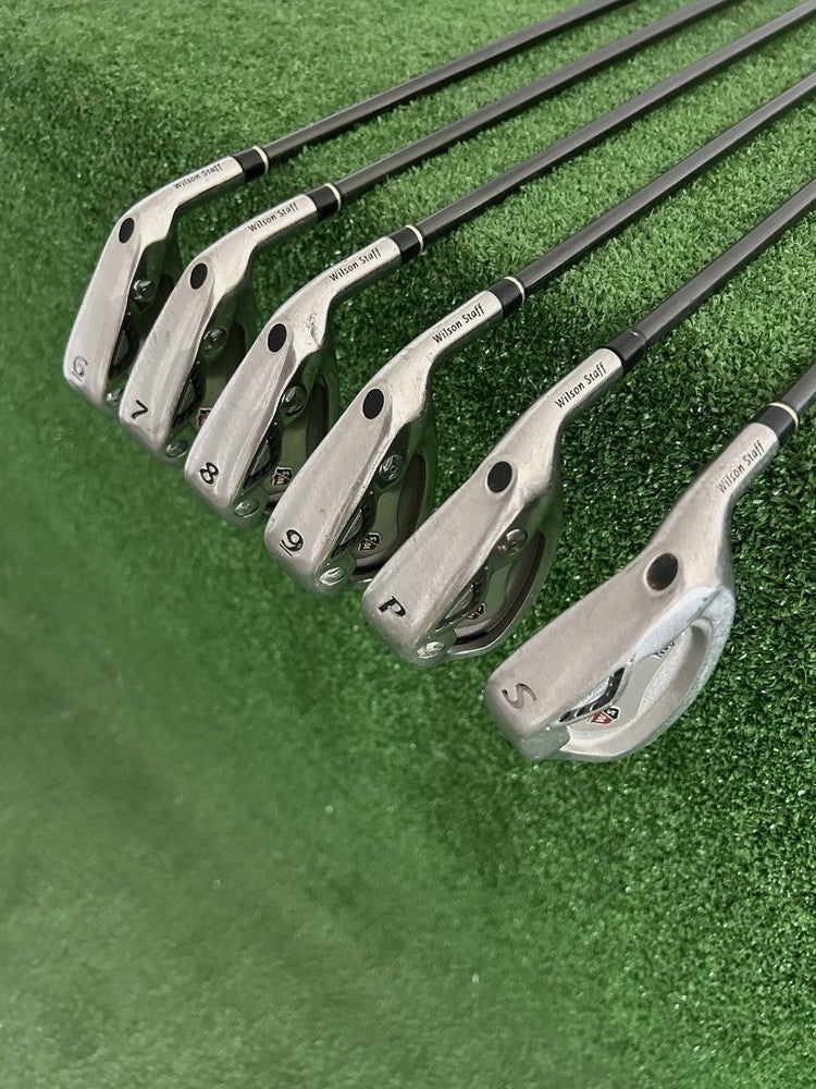 Wilson Staff NC6 Iron Set 6-S / Mitsubishi Rayon Regular Graphite
