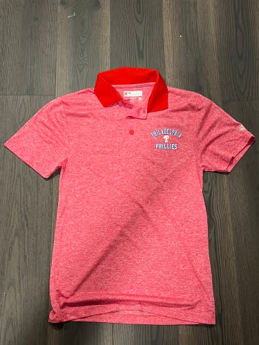 Phillies Red Small Champion polo (Used)