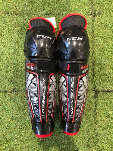 Junior CCM JetSpeed Edge Shin Pads 11" (Used)