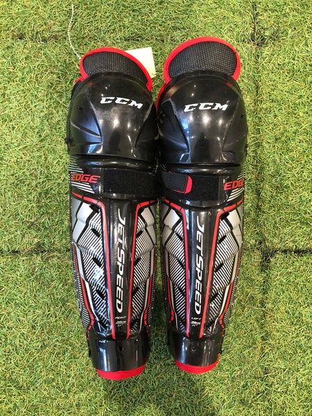 Junior CCM JetSpeed Edge Shin Pads 11" (Used)
