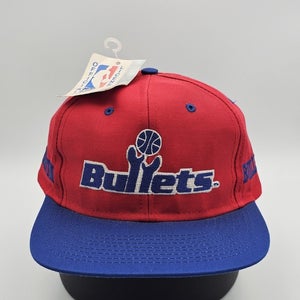 NEW Vintage Washington Bullets NBA Sports Competitor Basketball Hat Vtg Snapback
