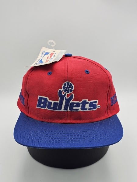 NEW Vintage Washington Bullets NBA Sports Competitor Basketball Hat Vtg Snapback