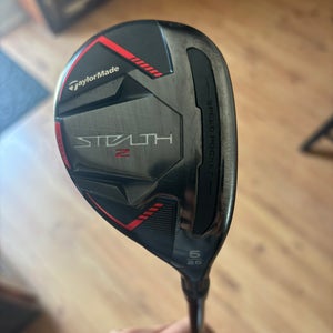 Men's TaylorMade Stealth 2 Rescue Right Handed Hybrid Senior Flex 5H (Used)