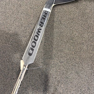 Senior Sher-Wood GS350 Goalie Stick Full Right 28" Paddle (New)