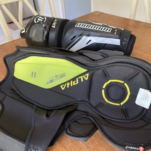 Senior Warrior Alpha LX 20 14" Shin Pads (Used)