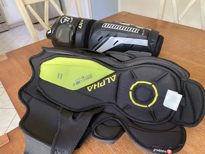 Senior Warrior Alpha LX 20 14" Shin Pads (Used)