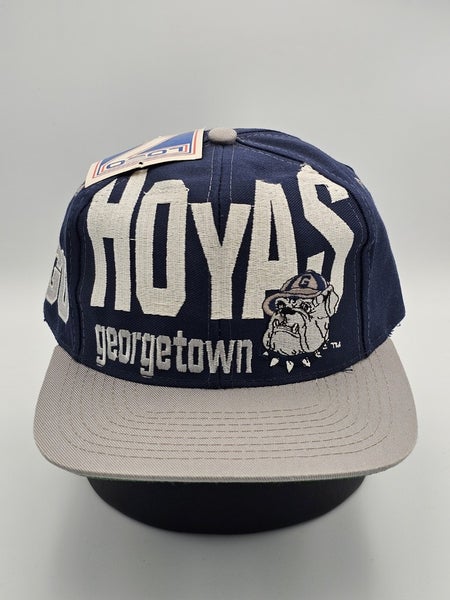 NEW Vintage 1990s Georgetown Hoyas NCAA Sports Logo 7 Big Logo Hat Cap Snapback