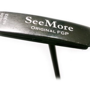 SeeMore Original FGP Milled ss303 35" Blade Putter