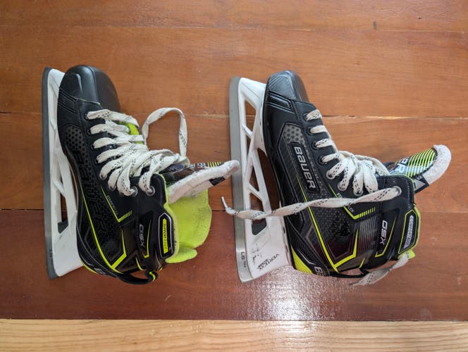 Bauer GSX Hockey Goalie Skates Extra Wide Width 7 (Used)