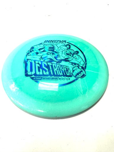 Used Innova DESTROYER Disc Golf Driver Teal 150g 11860-C000295971