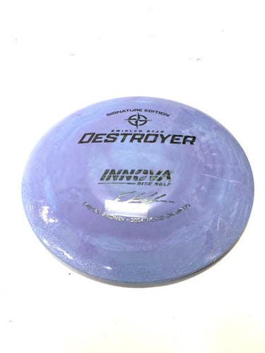 Used Innova DESTROYER Disc Golf Driver Purple 165g 11860-C000295973