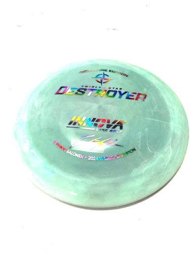 Used Innova DESTROYER Disc Golf Driver Turquoise 163g 11860-C000295953