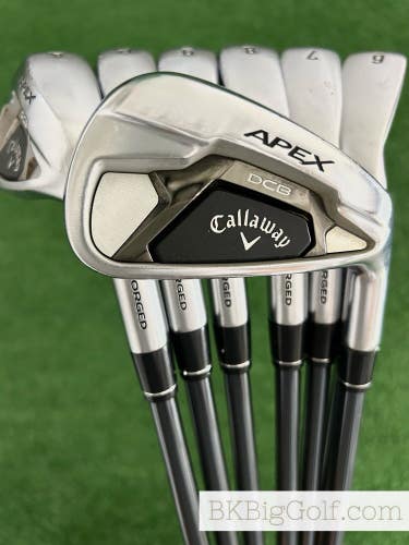 Callaway Apex 21 DCB Forged Iron Set 5-A / Recoil F3 65 Regular Graphite