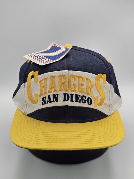 NEW Vintage 1990s San Diego Chargers NFL Sports Logo 7 SAMPLE Hat Cap Snapback