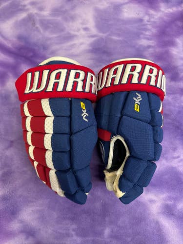 Blue Junior Warrior Dynasty AX2 Gloves 11" (Used)