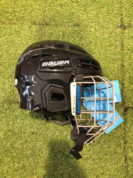 Black Medium Bauer IMS 5.0 Helmet (New)