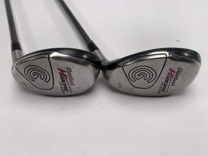 Cleveland Hibore Bloom Womens 4 & 5 Hybrid Set 25* 28* W Series Womens RH