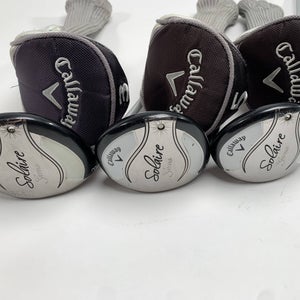 Callaway Solaire Gems Wood Set 3 5 7 | 15* 18* 21* 55g Graphite Womens LH